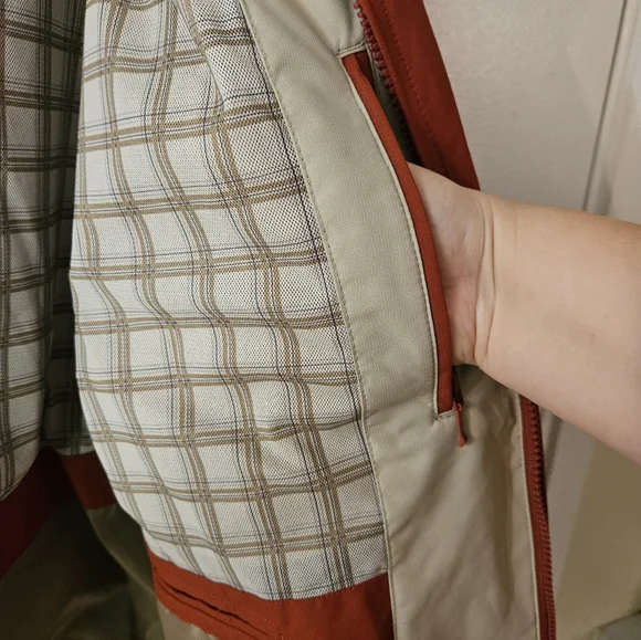 London Fog Men's Rust Orange/Red Jacket - Picture 3 of 8